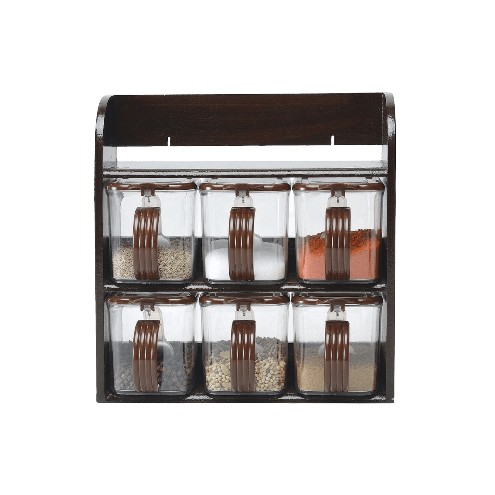 Fine Wood Kitchen Rack (6 in 1) - alternate view